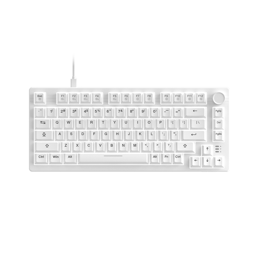 DAREU EK75 | Wholesale Compact 75-Key Rainbow Wired Gasket Gaming Keyboard - Dareu