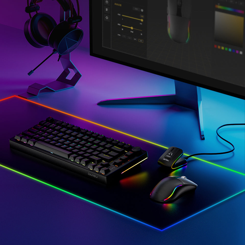 DAREU A950 WING | 35g 8K Ultralight Wired & Wireless Gaming Mouse - Dareu