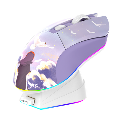 DAREU EM901X | Wireless Gaming Mouse with Charging Dock - Dareu