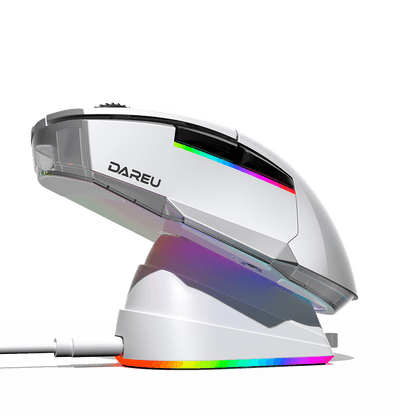 DAREU A955 | Wireless Gaming Mouse with Charging Dock - Dareu