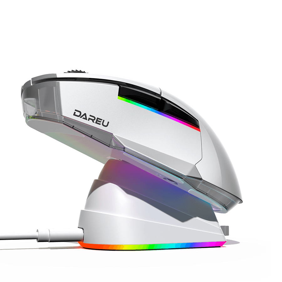 DAREU A955 | Wireless Gaming Mouse with Charging Dock - Dareu