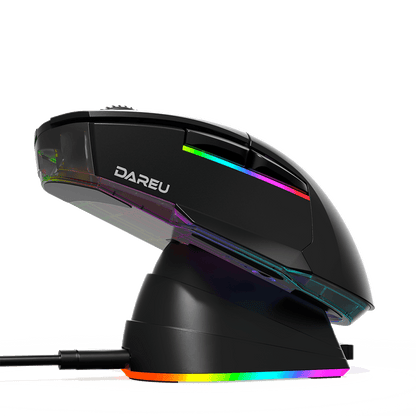 DAREU A955 | Wireless Gaming Mouse with Charging Dock - Dareu