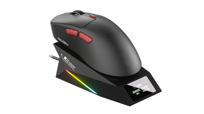 DAREU AE7 Pro | Tri-Mode Keel Structure Dual 8k Gaming Mouse with Charging Dock - Dareu