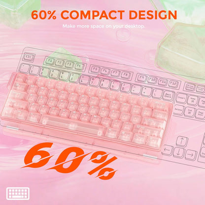Letzter Tag 25 % RABATT🔥 Dareu COOL60 Kompakte 60 % magnetische Gaming-Tastatur mit Hot-Swap-Schaltern und ultrapräziser RT-Genauigkeit von 0,01 mm
