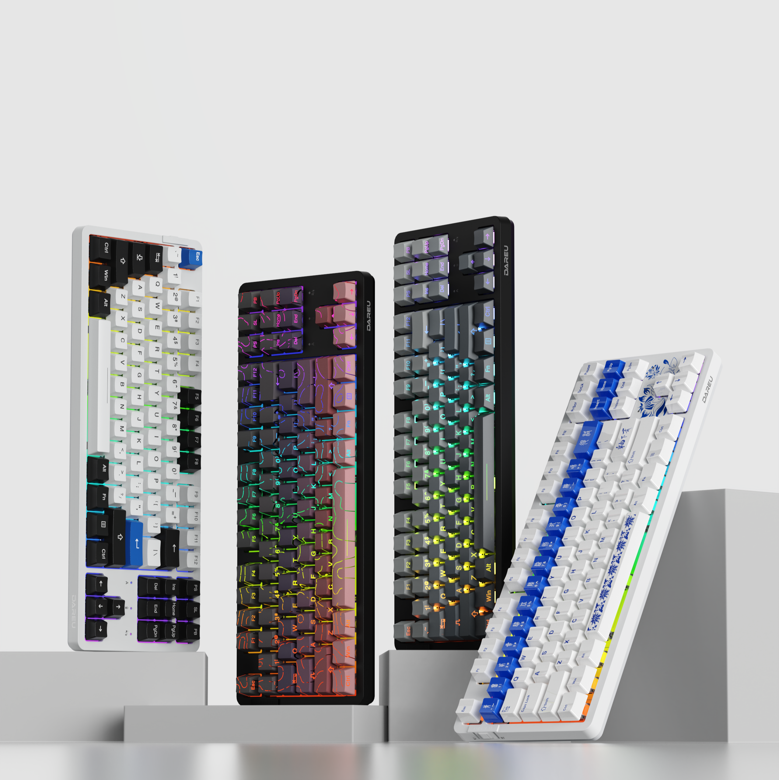 DAREU EK87 Pro | Tri-mode wireless Gaming Gasket structure Keyboard - Dareu