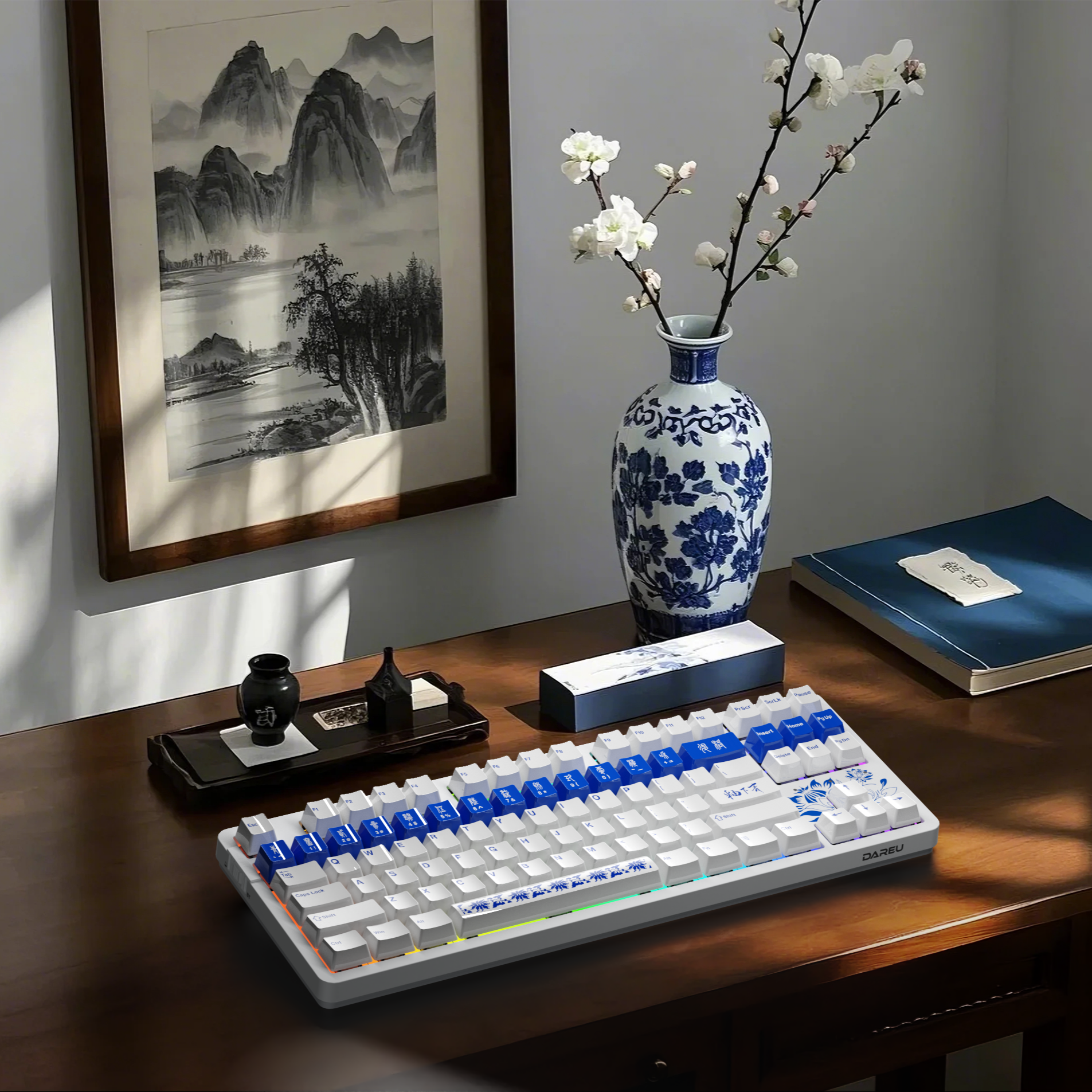 DAREU EK87 Pro | Tri-mode wireless Gaming Gasket structure Keyboard - Dareu